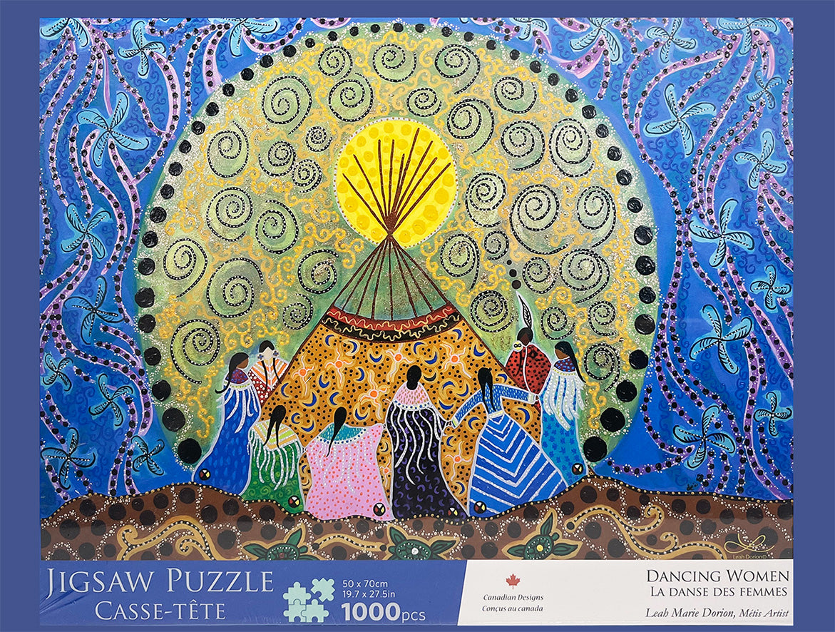Leah Marie Dorion - Dancing Women - Puzzle