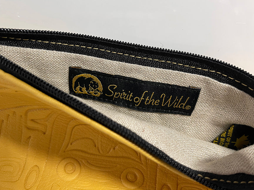 Clifton Fred - Bear Box Motif - Wallet - Yellow