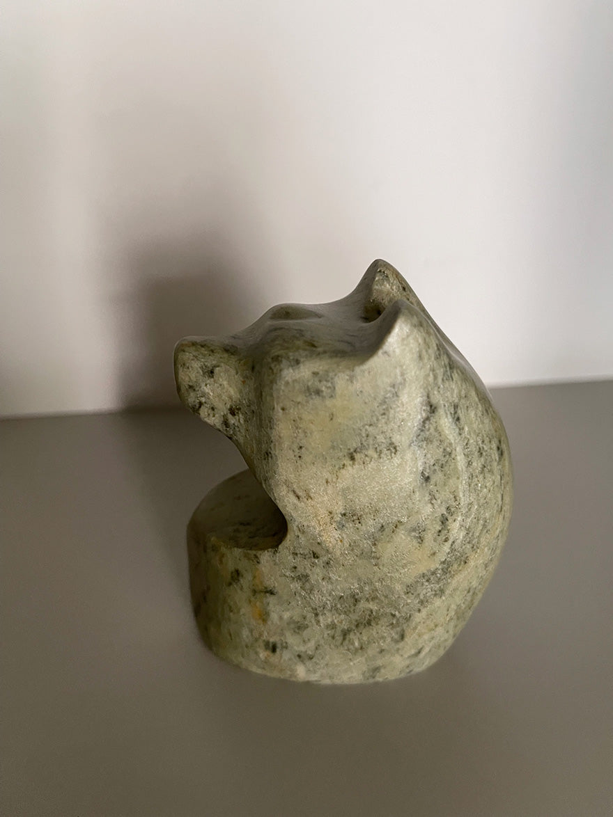 Loreene Henry - Bear - Carving - Light Beige