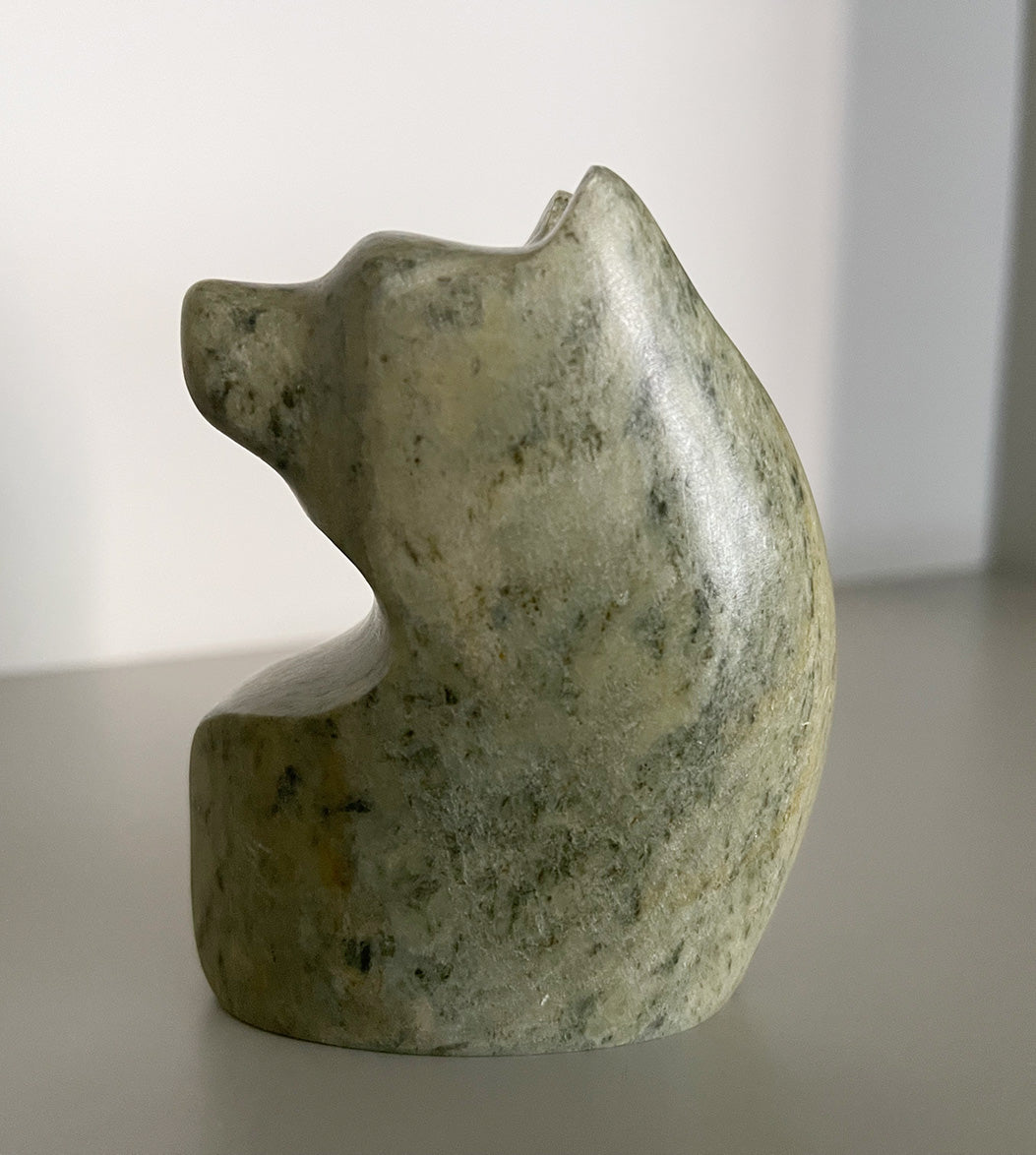 Loreene Henry - Bear - Carving - Light Beige