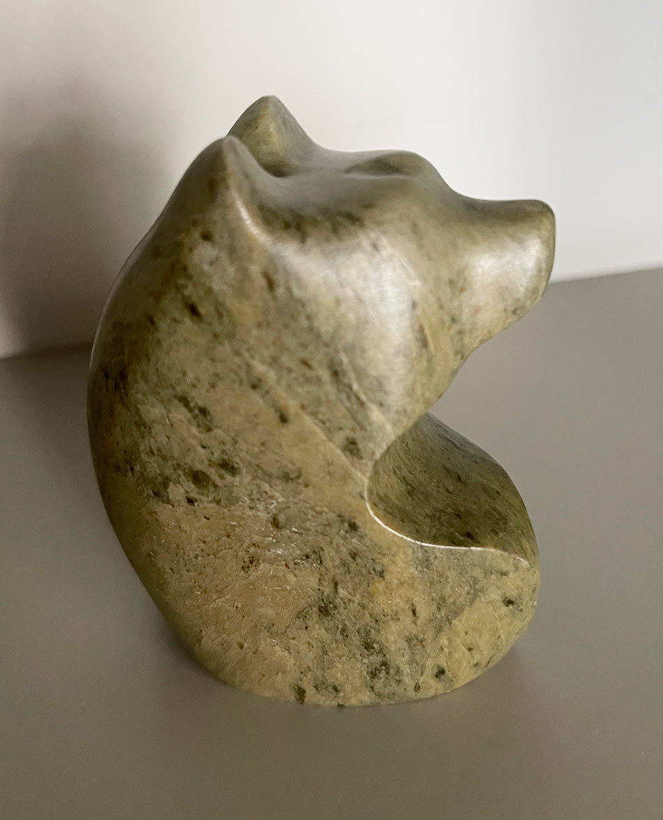 Loreene Henry - Bear - Carving - Light Beige