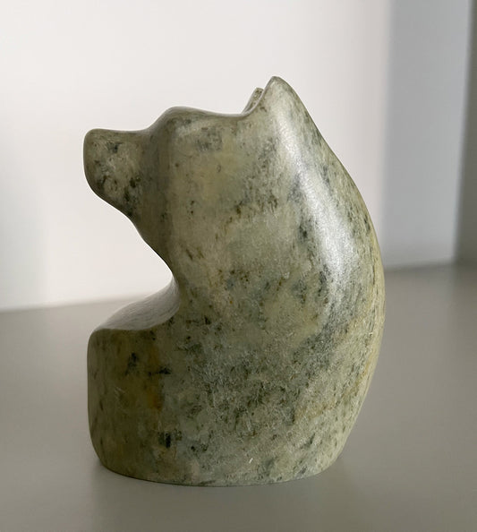 Loreene Henry - Bear - Carving - Light Beige
