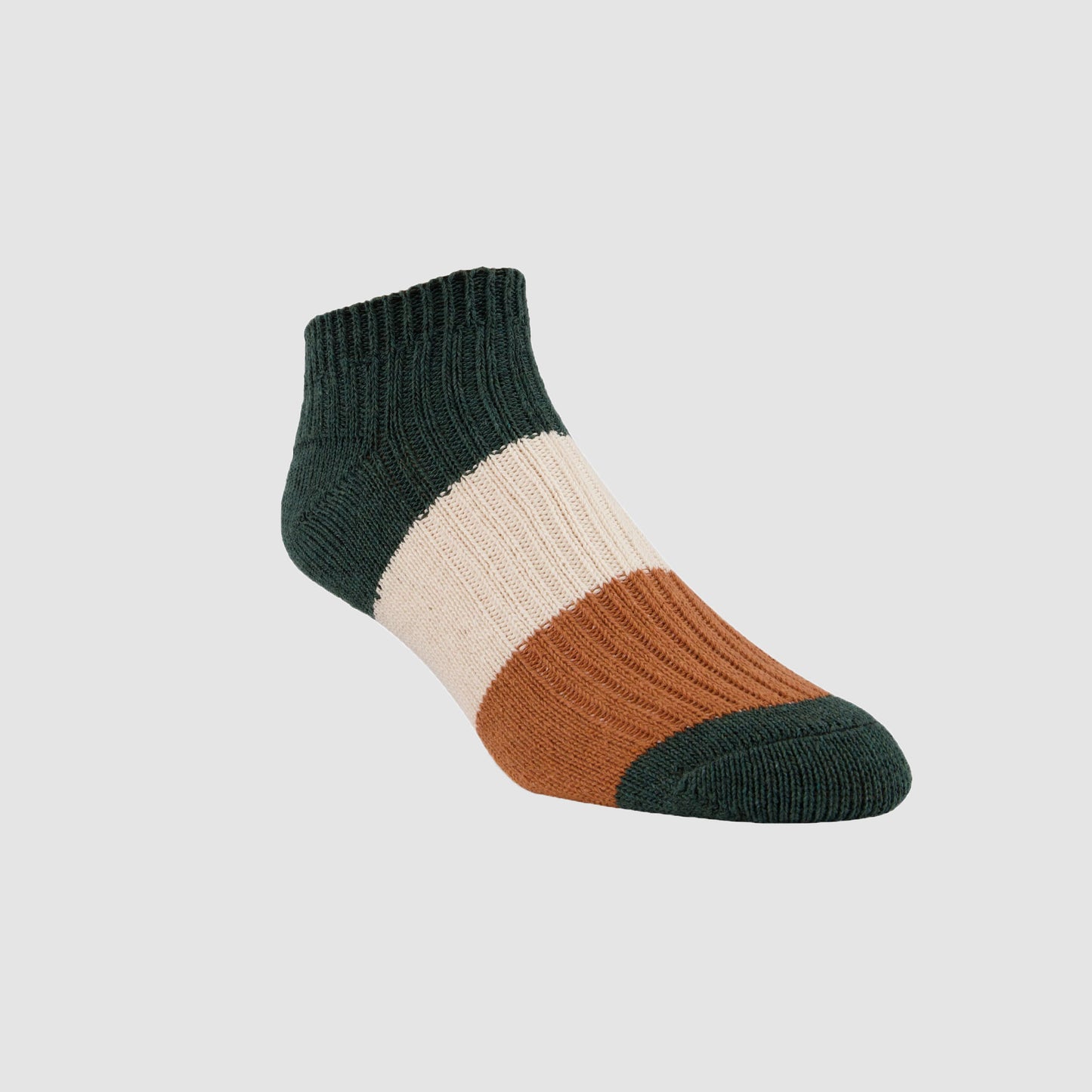 Green Recycled Cotton Sock