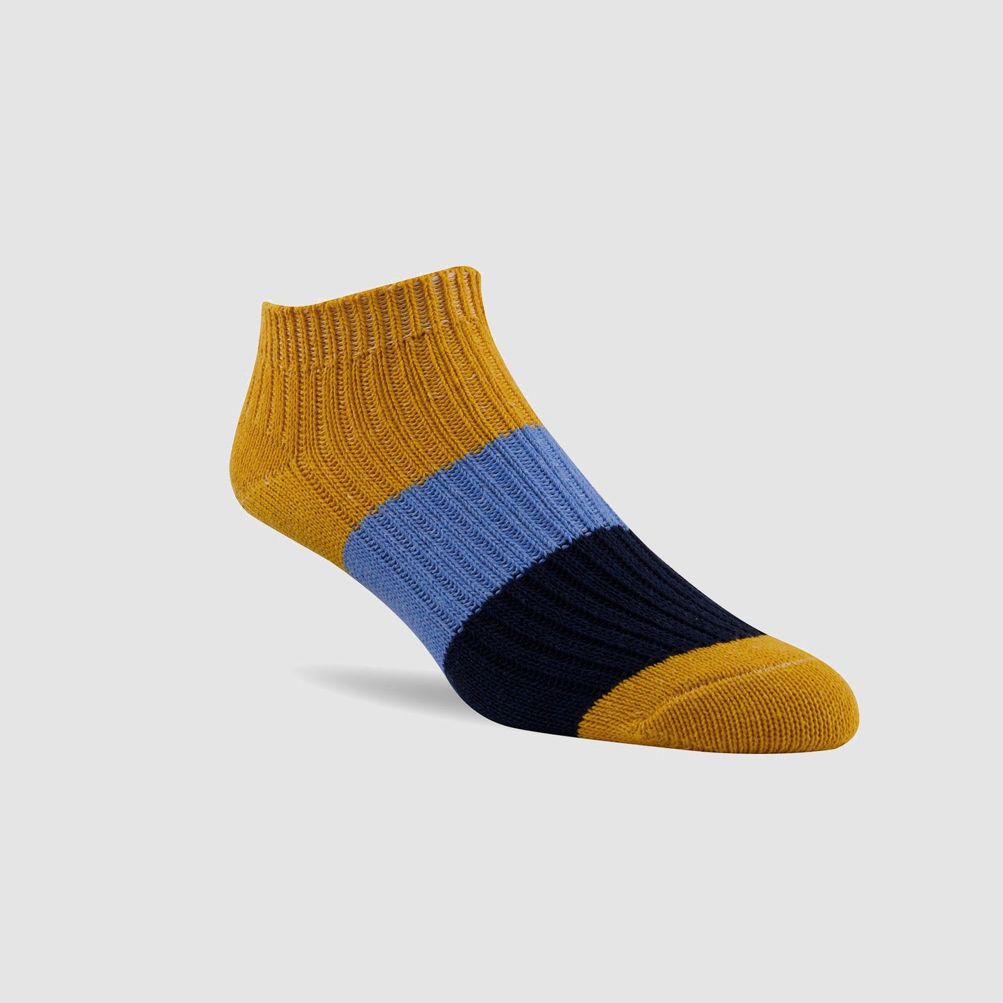 Yellow Recycled Cotton Sock